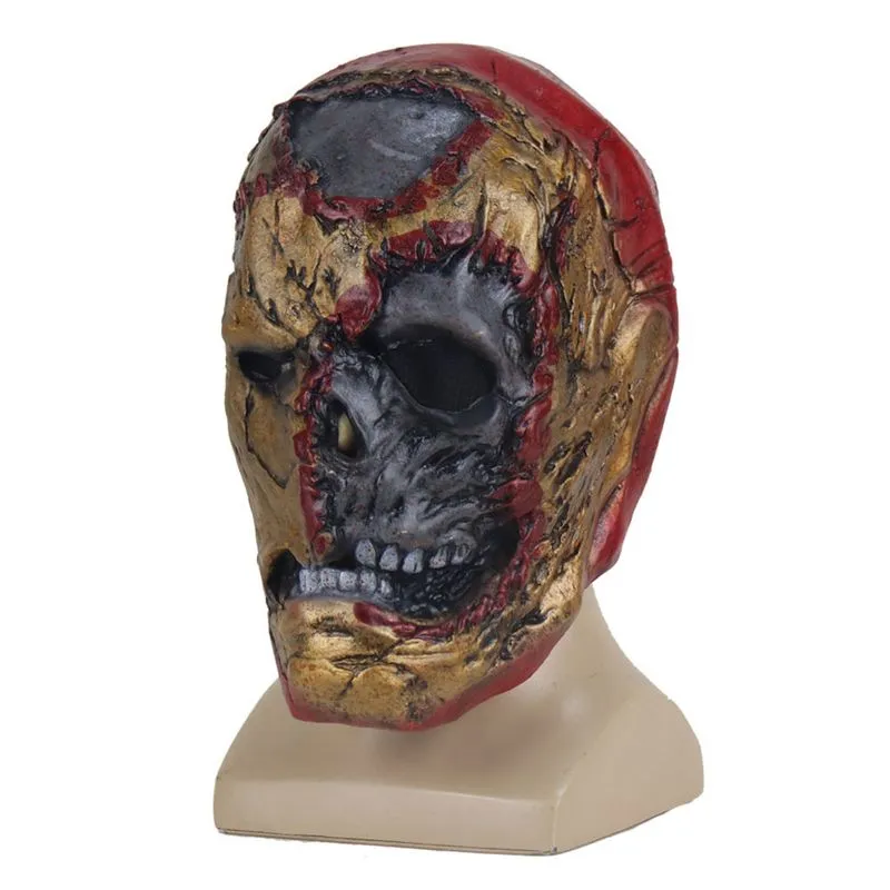 Capacete Iron Man Helmet Halloween Horror Zombie Cosplay