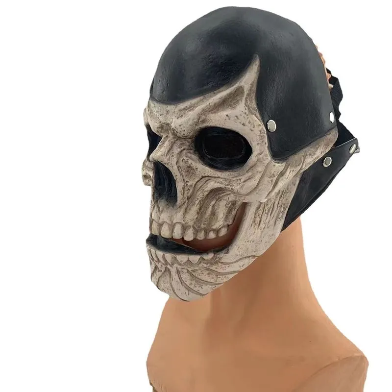 Máscara De Cosplay Halloween Horror Bloody Warrior Skull