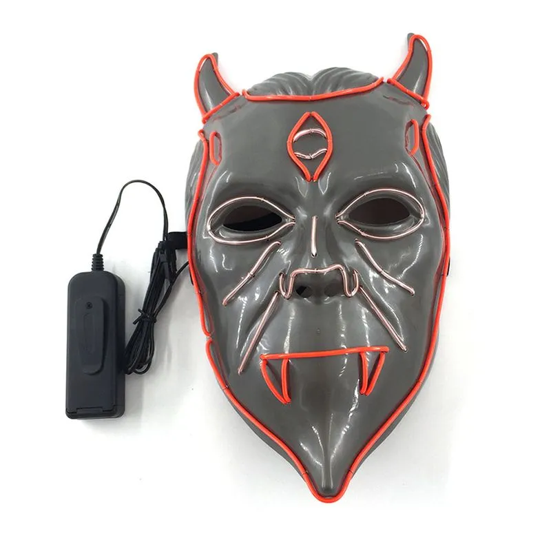 Máscara De Cosplay Ghost Bc Band Nameless Ghoul Glowing