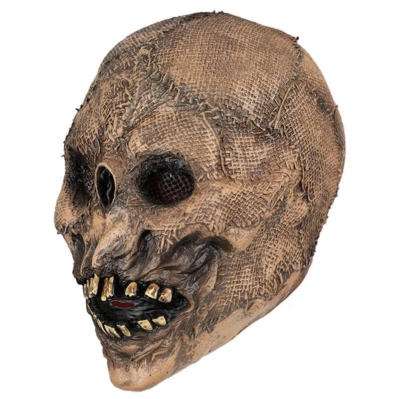 Máscara De Cosplay Halloween Horror Scarecrow Latex 200g