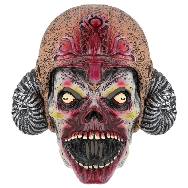 Máscara De Cosplay Halloween Sheep Skull Latex Resident Evil