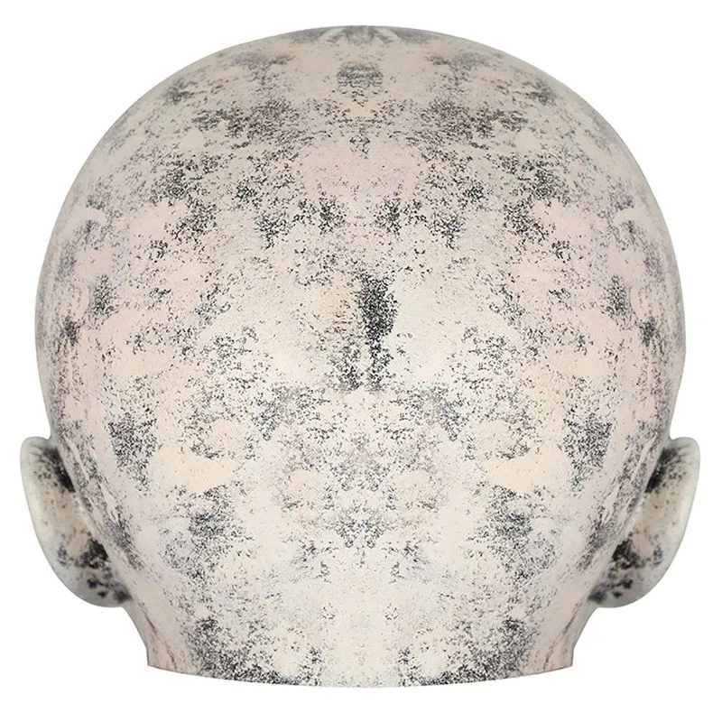 Capacete De Cosplay Mask Halloween Latex Ghost Baby Para Ha