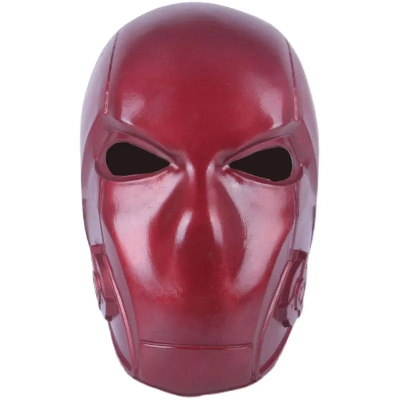 Máscara De Cosplay Máscara De Cabeça Cheia Com Capuz Vermelho Para Rosto Inteiro