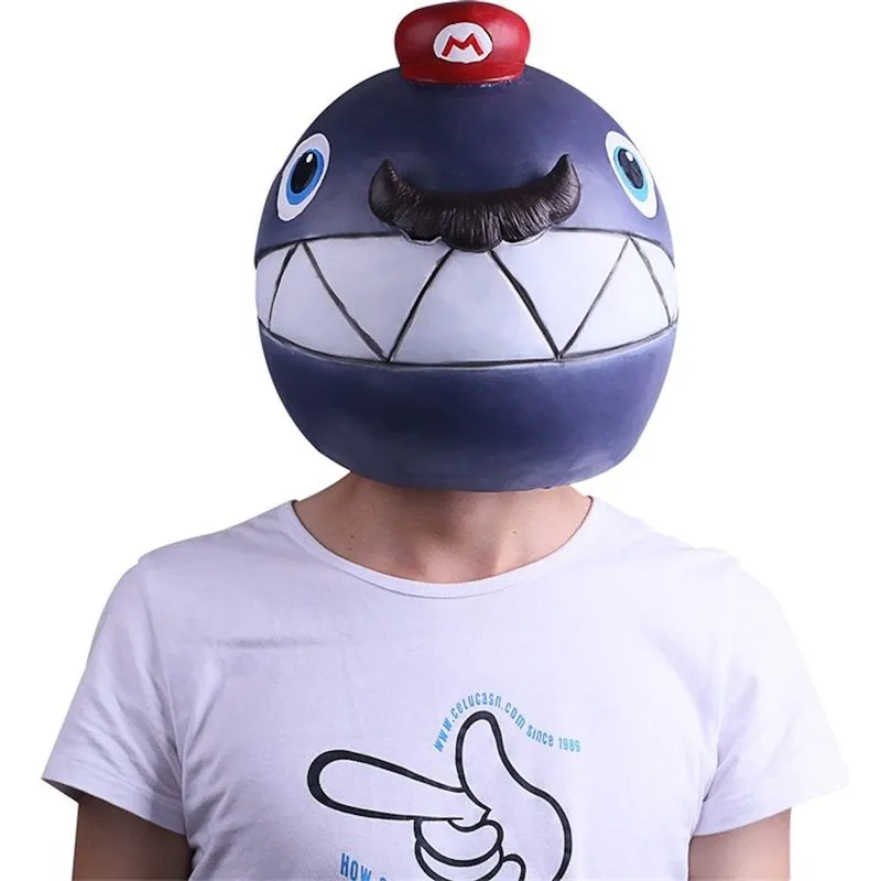 Máscara De Cosplay Marios Odyssey Bomb Mask Headgear Hallo