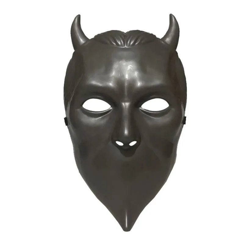 Máscara De Cosplay Black Ghost B.c. Adereços De Fantasia De Halloween