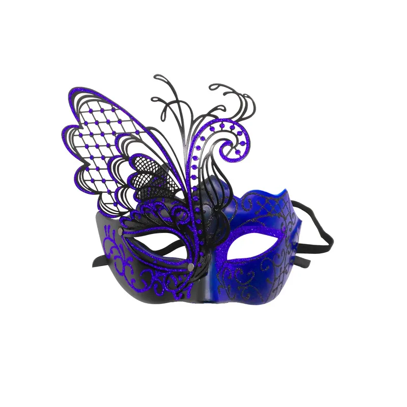Máscara Luxury Party Cosplay Metal Overhead Cover Halloween