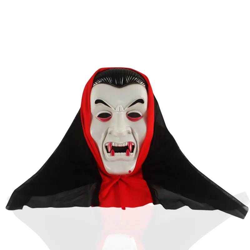 Máscara De Cosplay Screaming Hooded Ghost Halloween Party Plastic