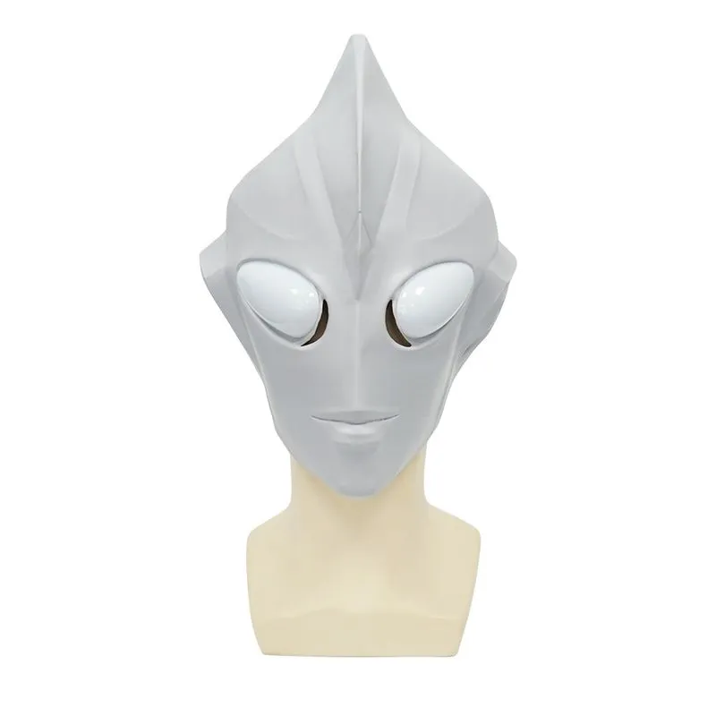 Máscara De Cosplay Luminous Ultramans, Adereço De Halloween, Material De Látex