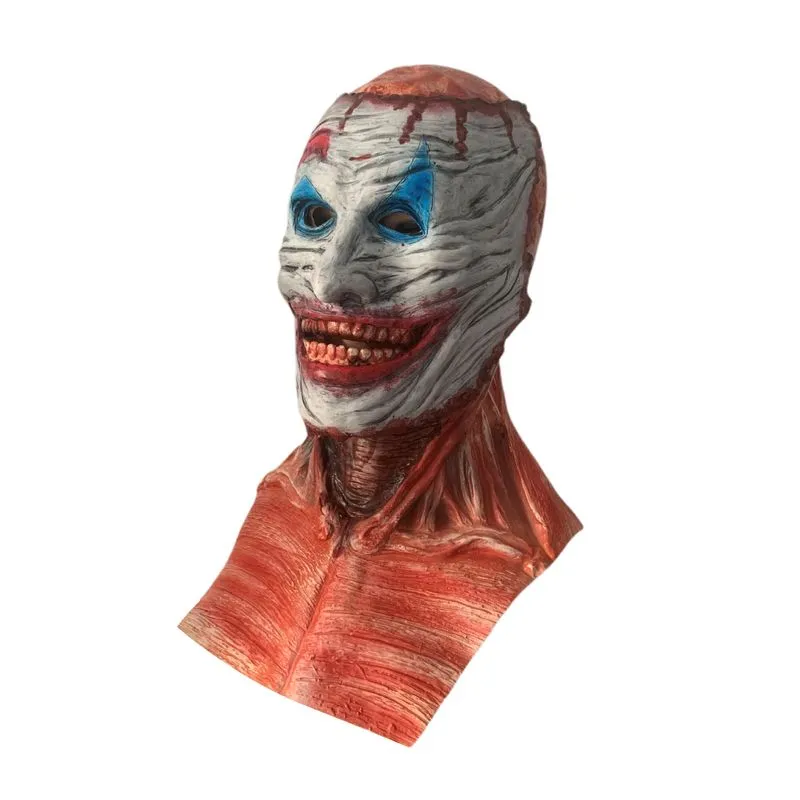 Máscara Jokers Clown Double Face Cosplay, Adereço De Halloween