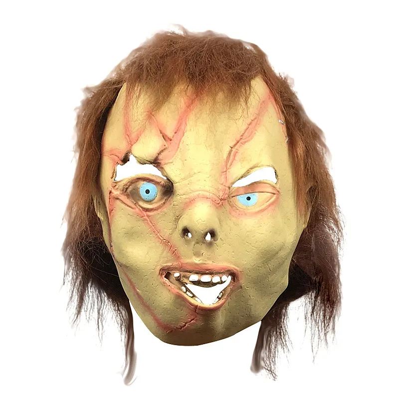 Máscara Bad Kid Hood Latex Overhead Cover Halloween Cosplay