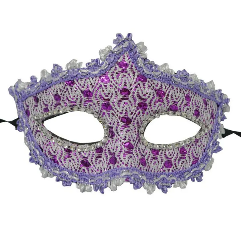 Máscara Leather Crown Half Face Venice Party Blinder Hallo