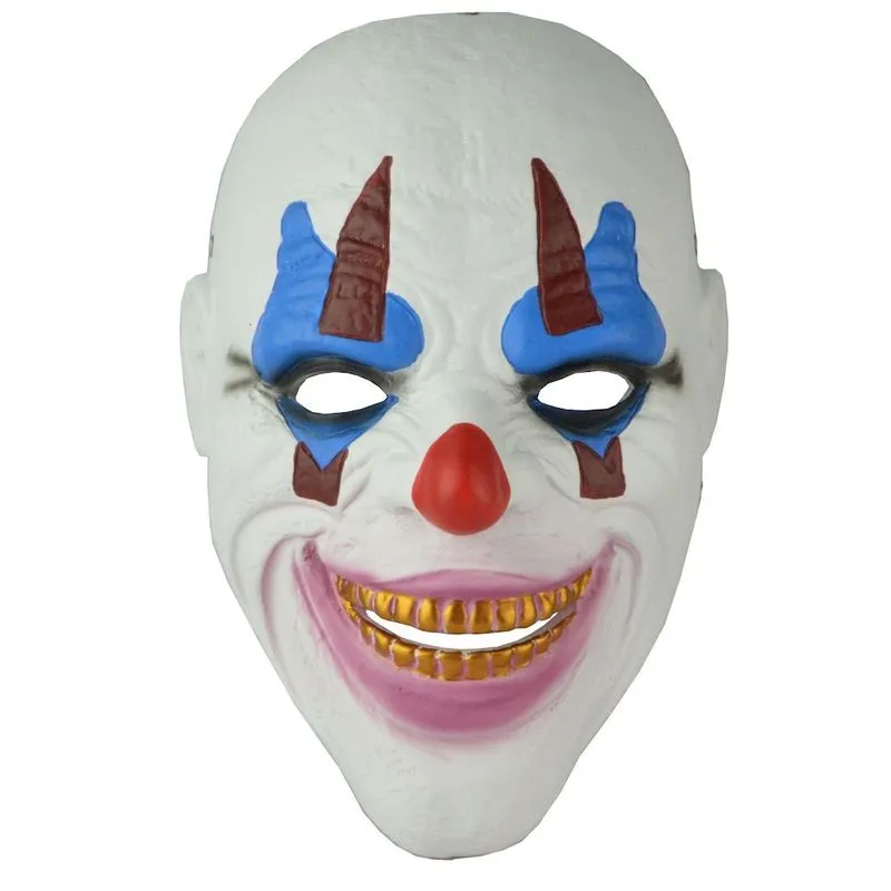 Mask Clown Robbers, Capa Facial Completa, Fantasia De Festa De Natal