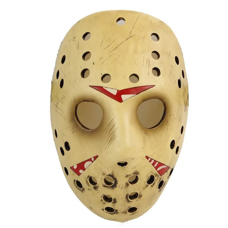 Máscara Spooky Jason Resin Face Full Face Halloween