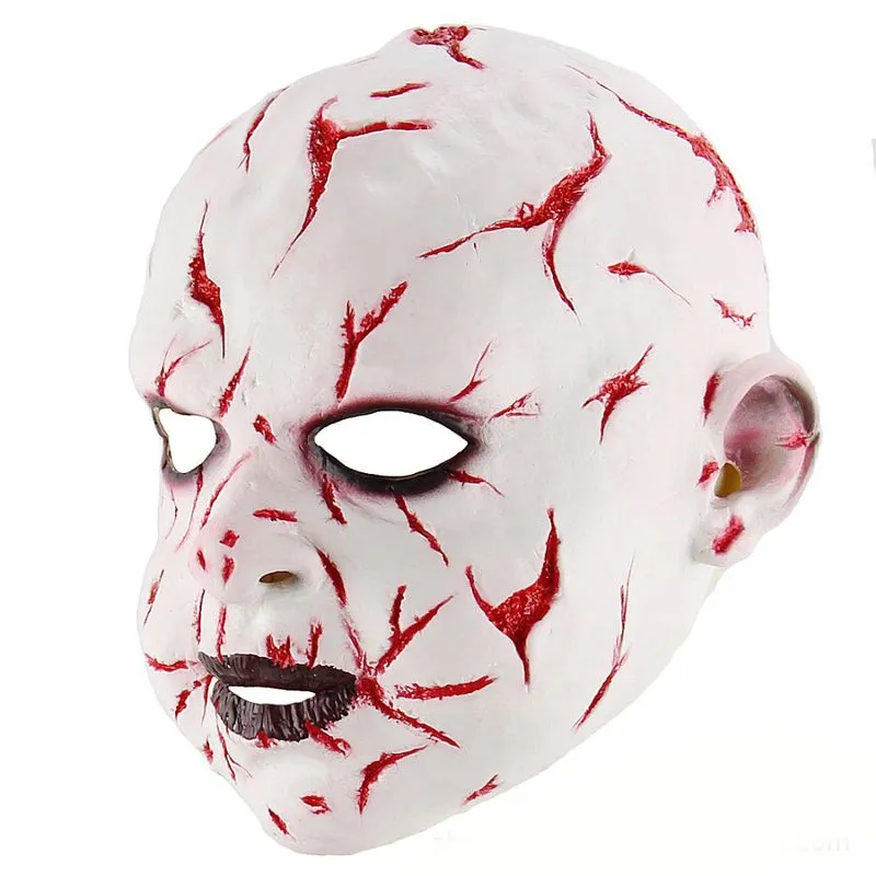Máscara Bloody Child Latex Face Full Face Halloween Cosplay