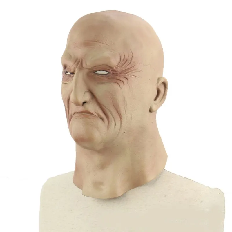 Máscara, Látex, Rosto Inteiro, Adereço De Cosplay De Halloween