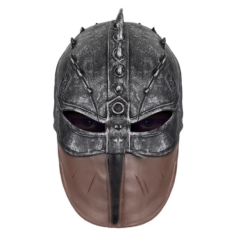 Halloween Cosplay Prop Hiccup Helmet Máscara Facial De Látex