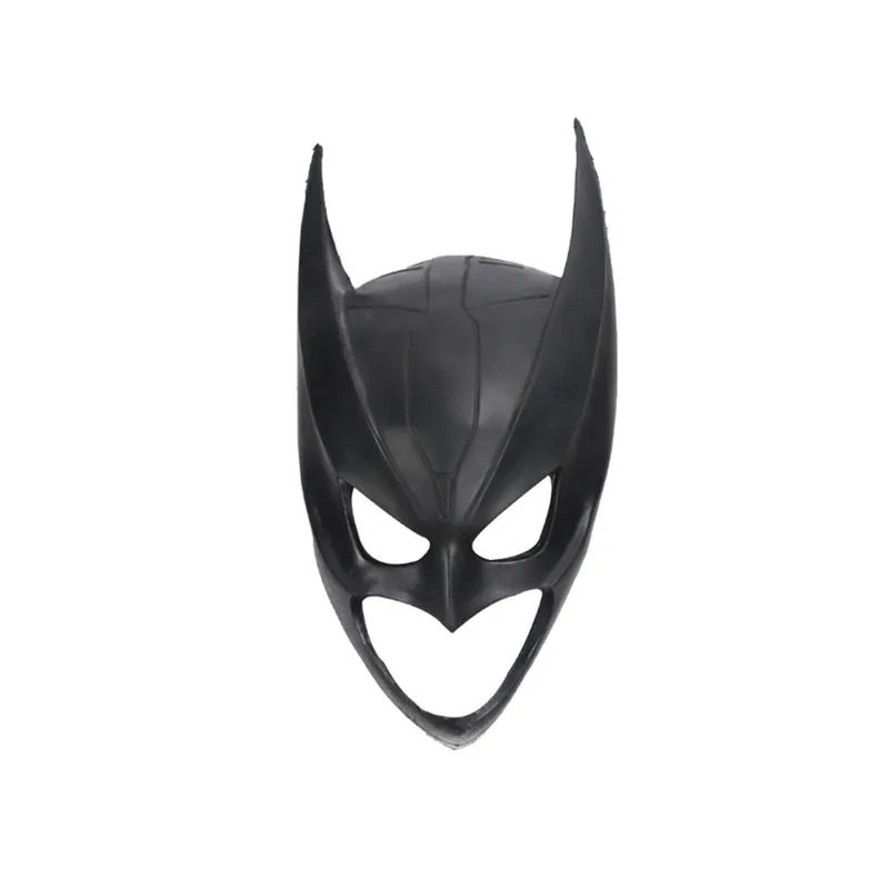 Máscara Black Bat Pu Face Cover, Adereço De Festa