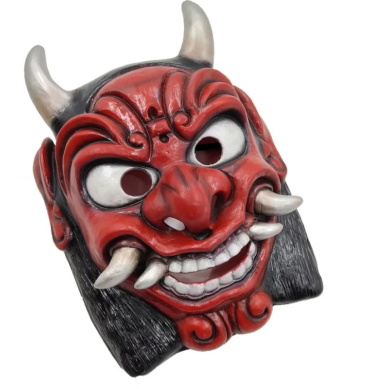 Mask Horror Prajna Latex, Festa De Cosplay De Halloween Para Rosto Inteiro