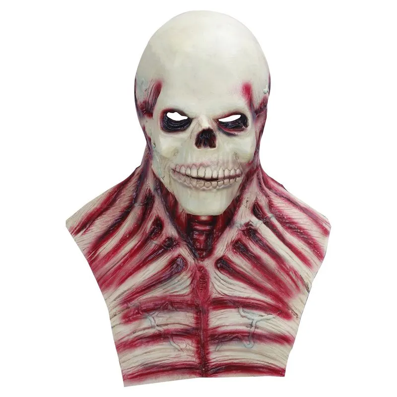 Máscara Ghost Detective Latex Para Rosto Inteiro Para Halloween