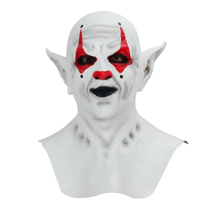 Máscara Devil Clown Latex Face Halloween Costume Pro