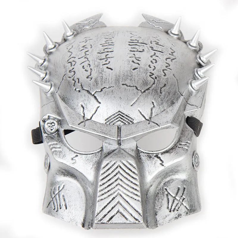 Capa Facial Completa Com Máscara Cosplay Prop Predators Para Festa
