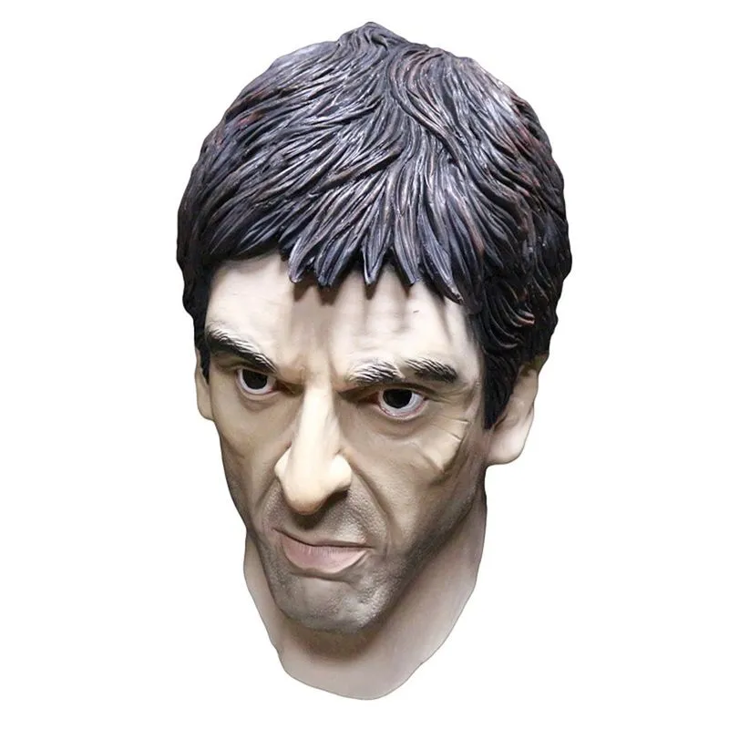 Máscara Al Pacino, Capa Facial Completa, Adereço De Cosplay De Halloween