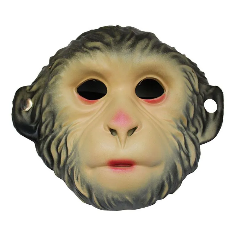Capa Facial Mask Monkey Para Festa E Cosplay De Halloween
