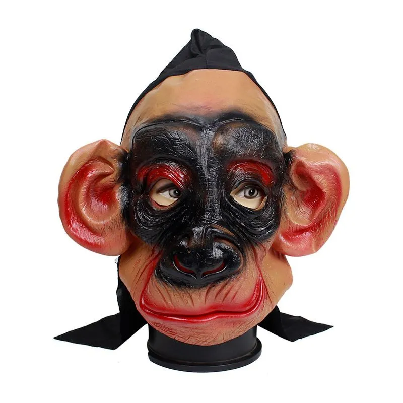 Máscara Gorilla Full Face Cover Zoom Cosplay Festa De Halloween