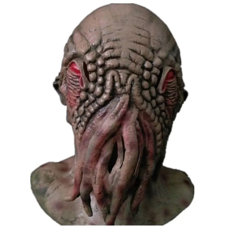 Máscara De Látex De Halloween Doctors Who Old Alien Monster