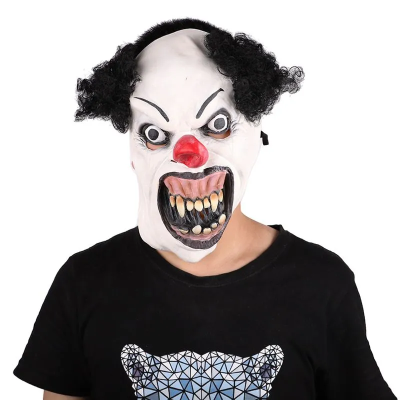 Máscara De Látex Evil Stephen King's It Para O Carnaval De Halloween