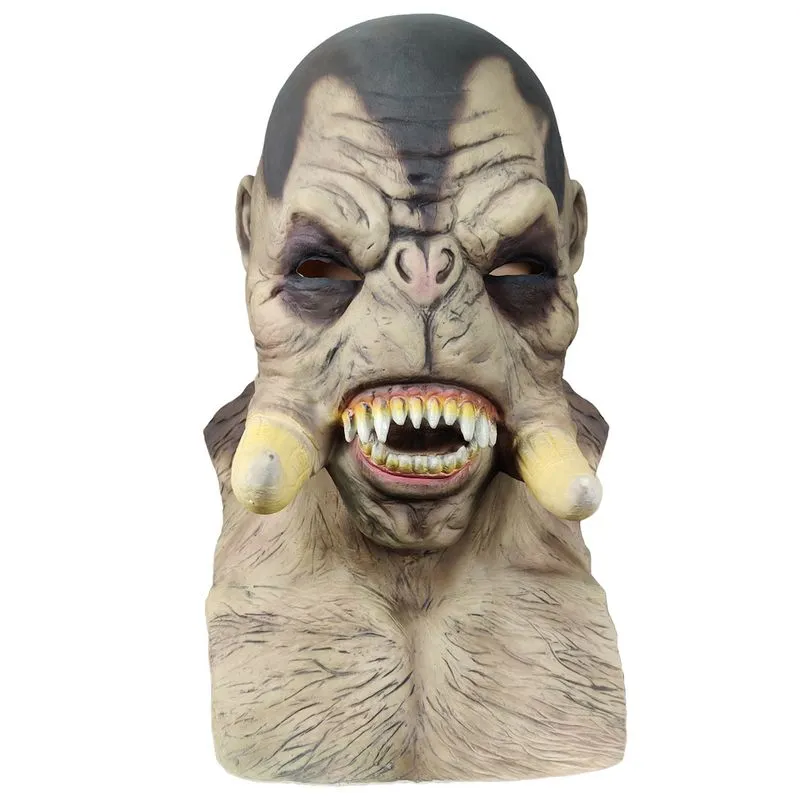 Capacete Monster Man Mask Latex Para O Carnaval De Halloween