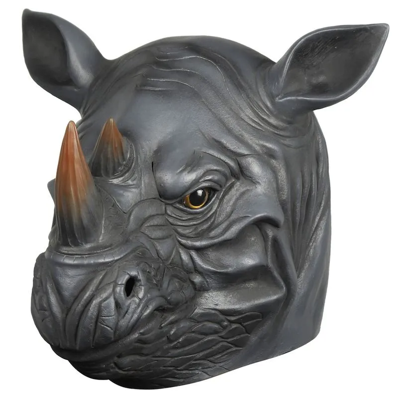 Máscara Cosplay Rhinos Halloween Carnaval Páscoa Latex 320g