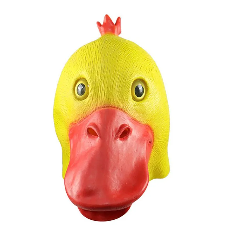 Máscara De Cosplay Patos, Halloween, Carnaval, Páscoa, Látex, Tamanho Único