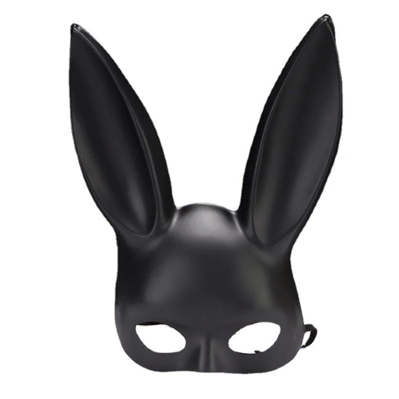 Máscara De Cosplay Coelhos, Halloween, Carnaval, Páscoa, Plásticos