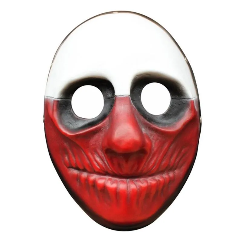 Máscara Cosplay Paydays Halloween Carnival Resina De Páscoa 400g