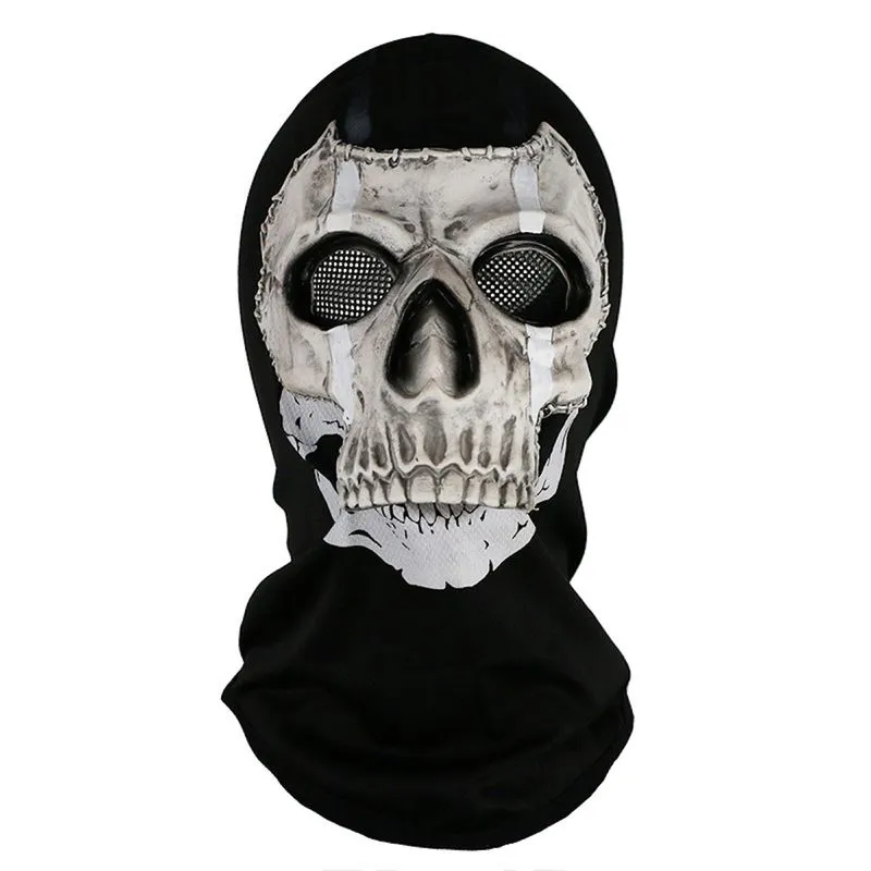 Máscara De Cosplay Calls Dutys Skulls Halloween Carnival Easy