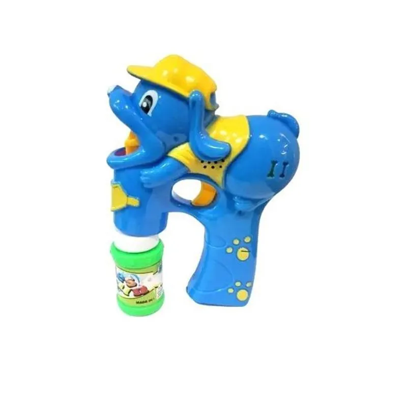 Brinquedo Lança Bolhas Sabão Cachorro Azul