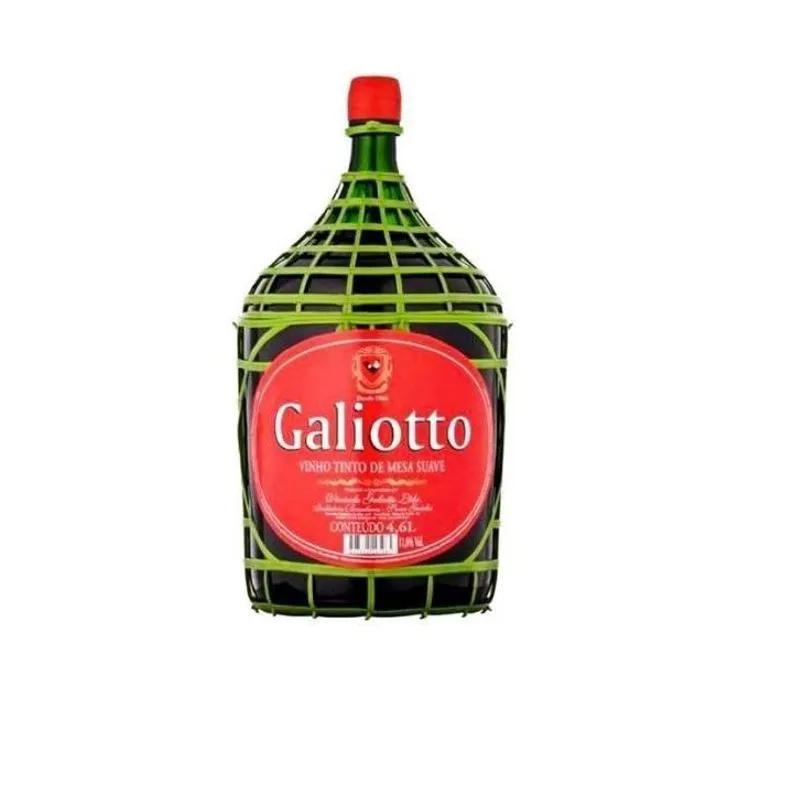 Vinho Tinto Suave Galiotto 4,6l - Versátil E Saboroso