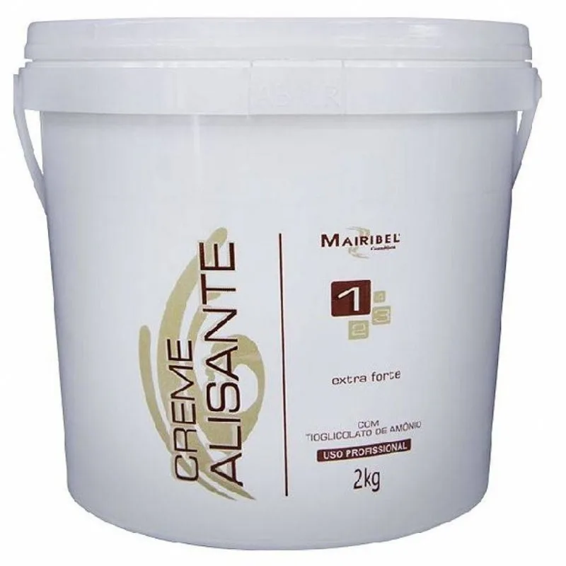 Creme Alisante Tioglicolato De Amônia 2kg Nº 1 Mairibel