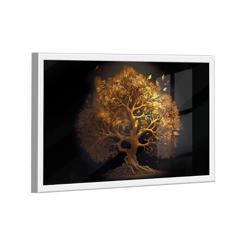 Quadro Árvore Da Vida Gold -- Br Artes