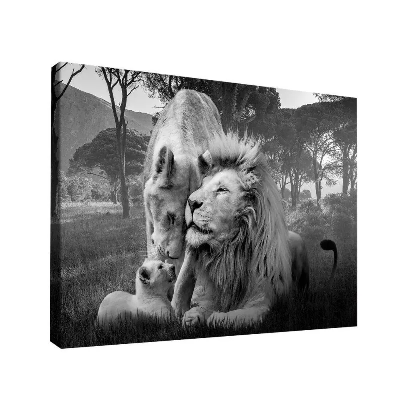 Quadro Família Fabulosa Br Artes Grande 118x78