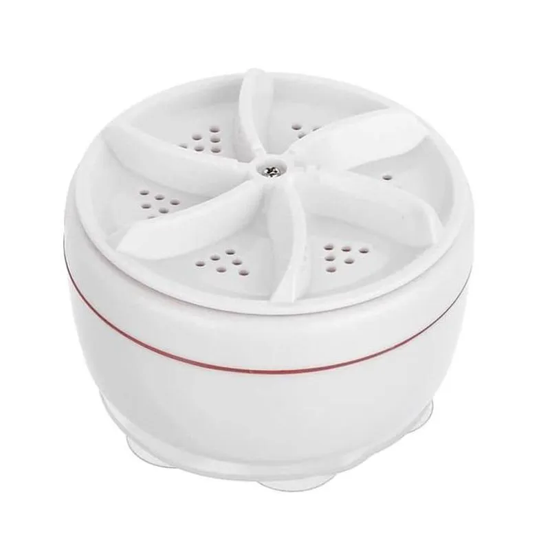Mini Maquina Lavar Roupas Frutas Legumes Portátil 2 Em 1