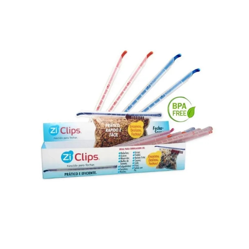 Vedação De Alimentos E Embalagens - Ziclips