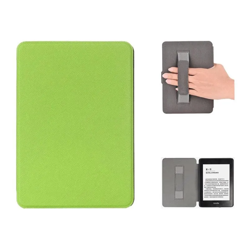 Capinha Com Alça Auto Sleep Para Kindle 11 Geração+película