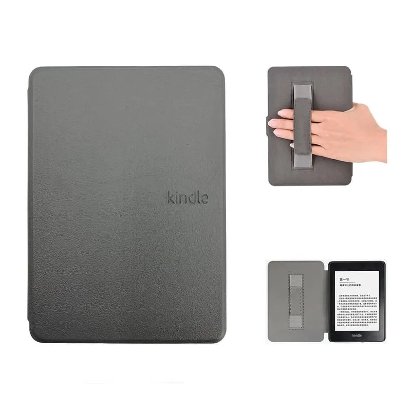 Capa Couro Com Alça Para Kindle Básico 11 (c2v2l3) + Caneta
