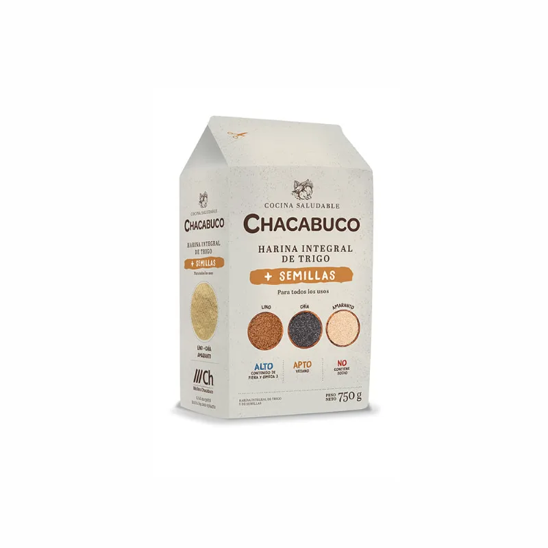 Harina Integral Chacabuco Semillas X750g