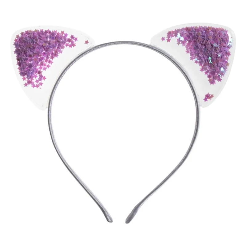 Vincha Wav Kids con Orejitas Glitter