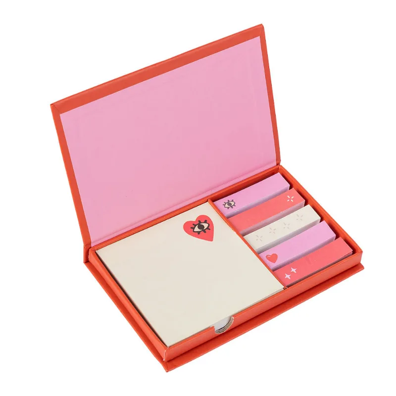Set de Sticky Notes Simplicity Caja Cherry Stationery
