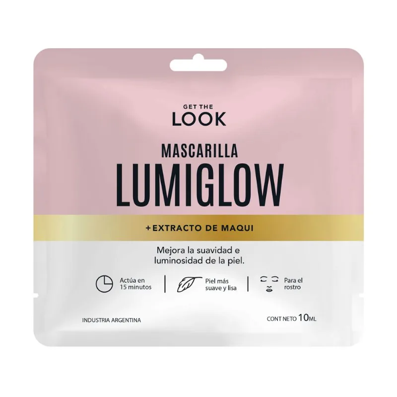 Mascarilla Facial Get The Look Lumiglow