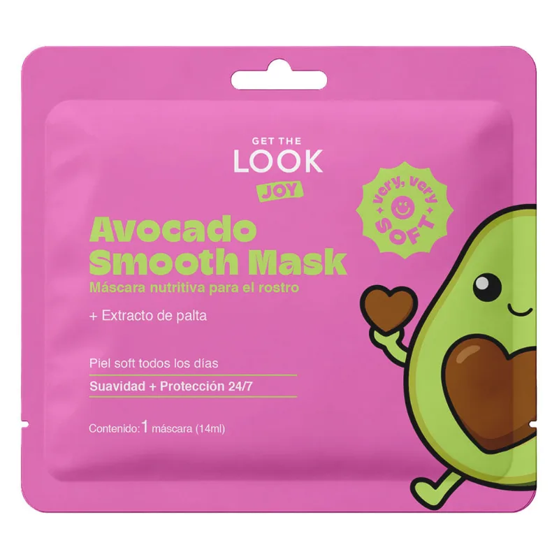 Mascarilla Facial Get The Look Joy con Extracto de Palta x 14 ml